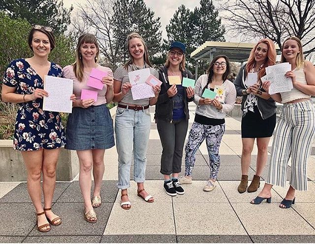 💕 We love our lovely letter writers ✨shoutout to these ladies and their Write Night last week 📝
Pc: @maryannhallman &bull;
&bull;
&bull;
&bull;
&bull;
&bull;
&bull;
&bull;
#nationalletterwritingmonth #makeadifference #girlpower #helpothers #girlsqu