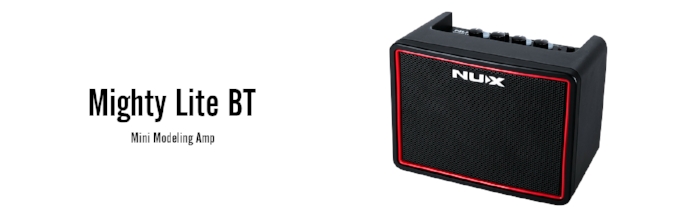 NUX Mighty Lite BT Portable Mini Bluetooth Guitar Amplifier Guitar Amp Speaker 