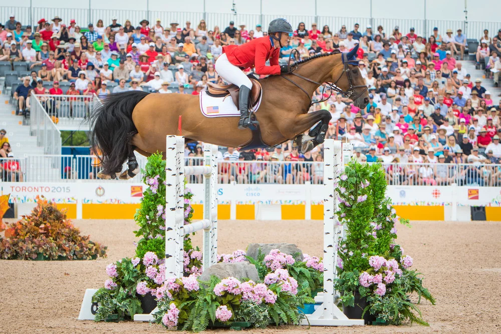 Lauren and Ohlala winning Individual Bronze at the 2015 Pan American Games in Toronto, Canada