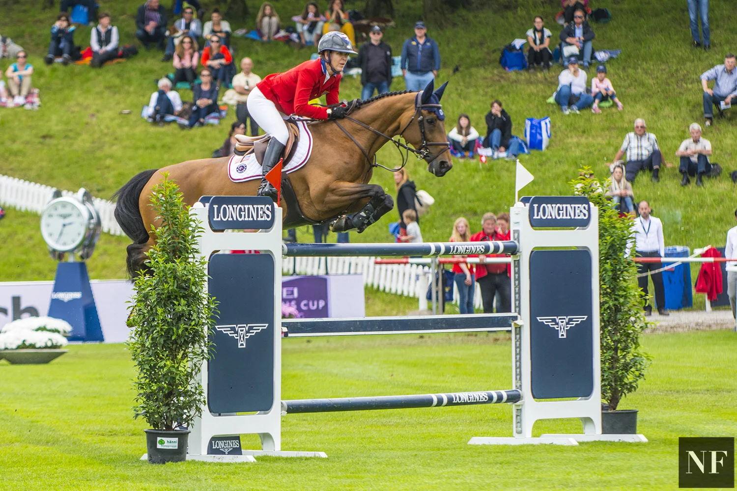 Lauren and Ohlala, FEI Nations Cup at CSIO5* St Gallen