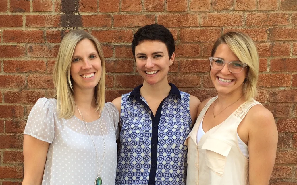 GILD Collective co-founders (from left): Kelsey Pytlik, Rachel Bauer McCreary, Jessie Deye. 