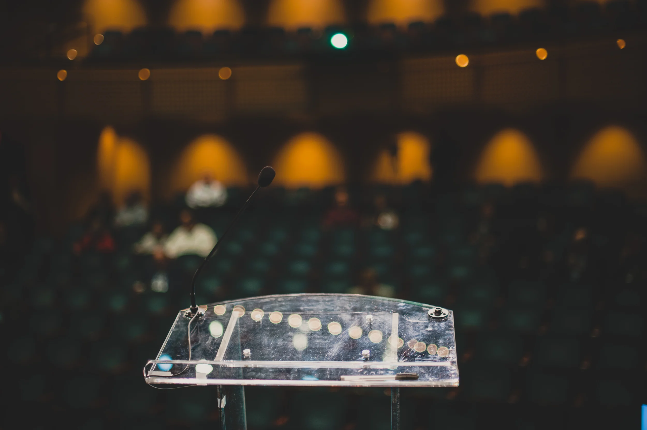 A view from the stage before Demo Day kicked off. Photo credit: Zackariah Cole Photography. 