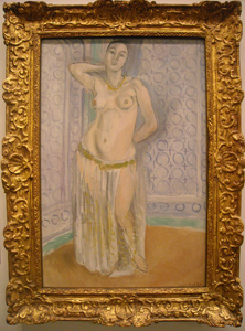 Odalisque Bleue ou L'Esclave Blanche, Matisse