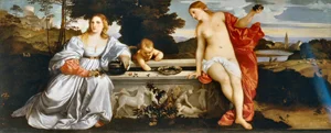 Amor Sacre Amor Profano , Titian