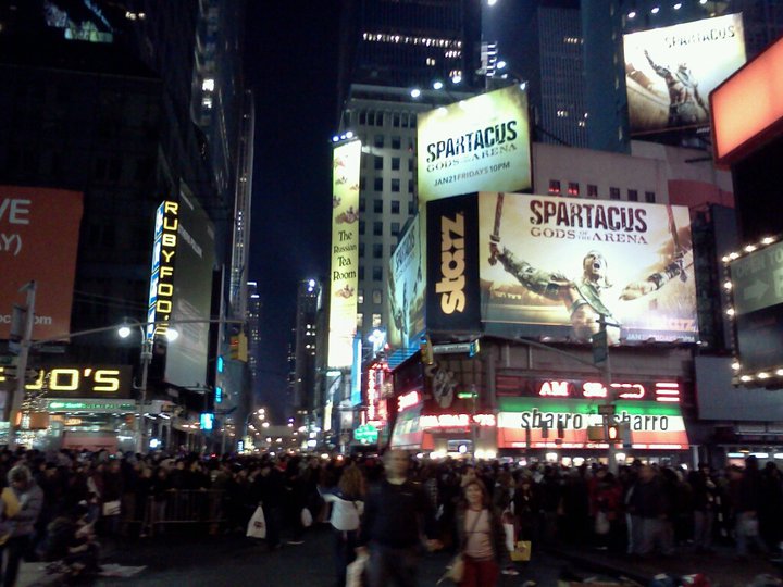 Times Square, December 31, 2010