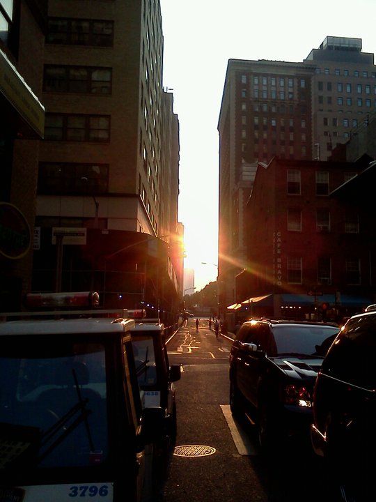 Manhattanhenge, June 2011