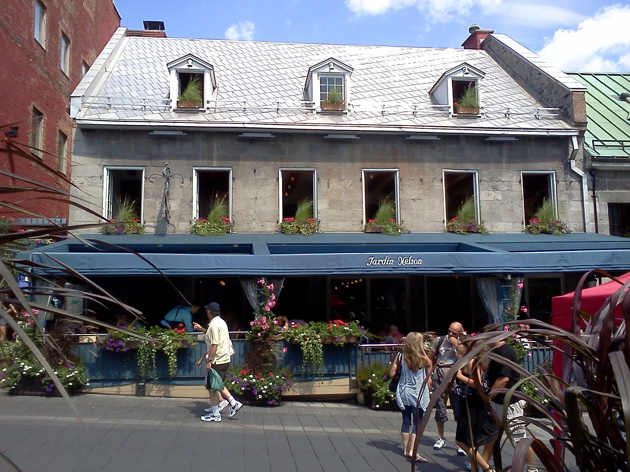 Montreal, Jardin Nelson, August 2011