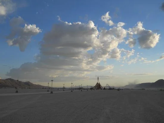 The Man, Burning Man, August 2011