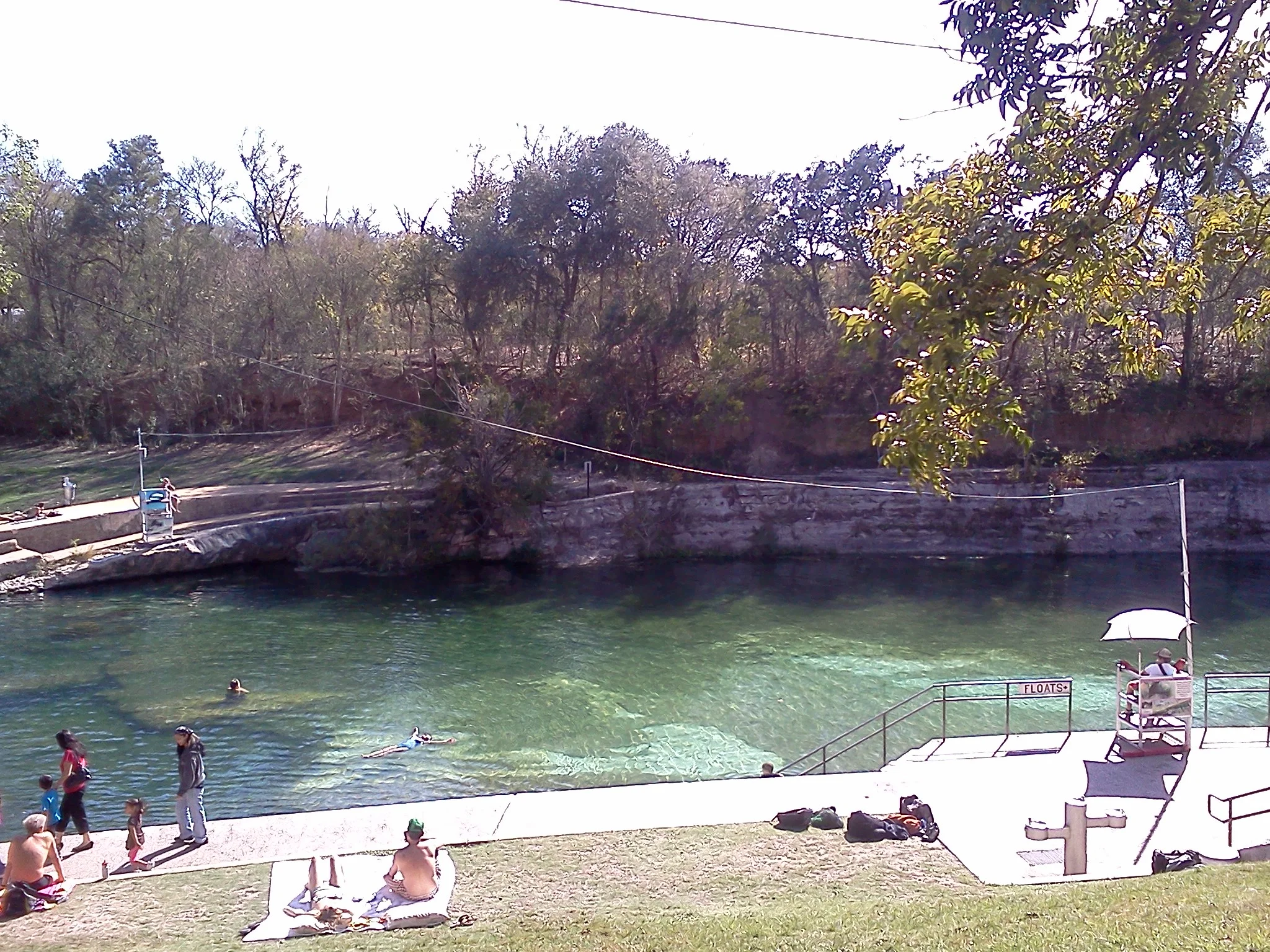Barton Springs, Austin, TX, November 2011