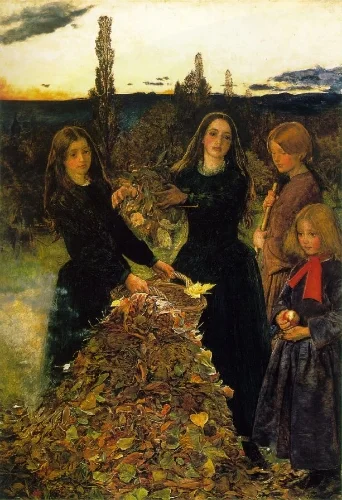 Autumn Leaves, Millais