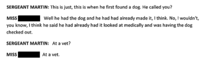 Despite Maciel claming dog belonged to Forever Paws he already took initiative with dog before contacting shelter.