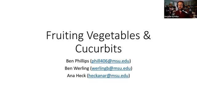 Fruiting Vegetables and Cucurbits