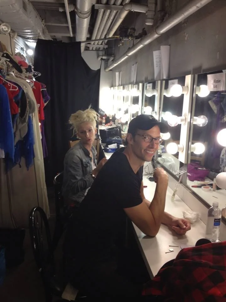 BOOKER GARRETT AND ROBERT Z. GRANT BACKSTAGE AT C:10 2013