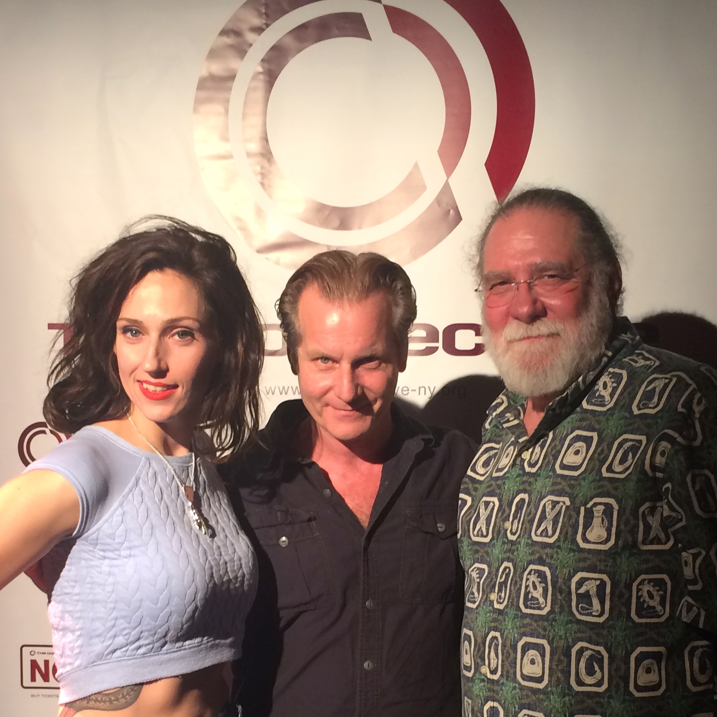 BOOKER GARRETT, MARK BORKOWSKI AND RICHARD MASUR AT THE PREMIERE OF DEAD MONKEY