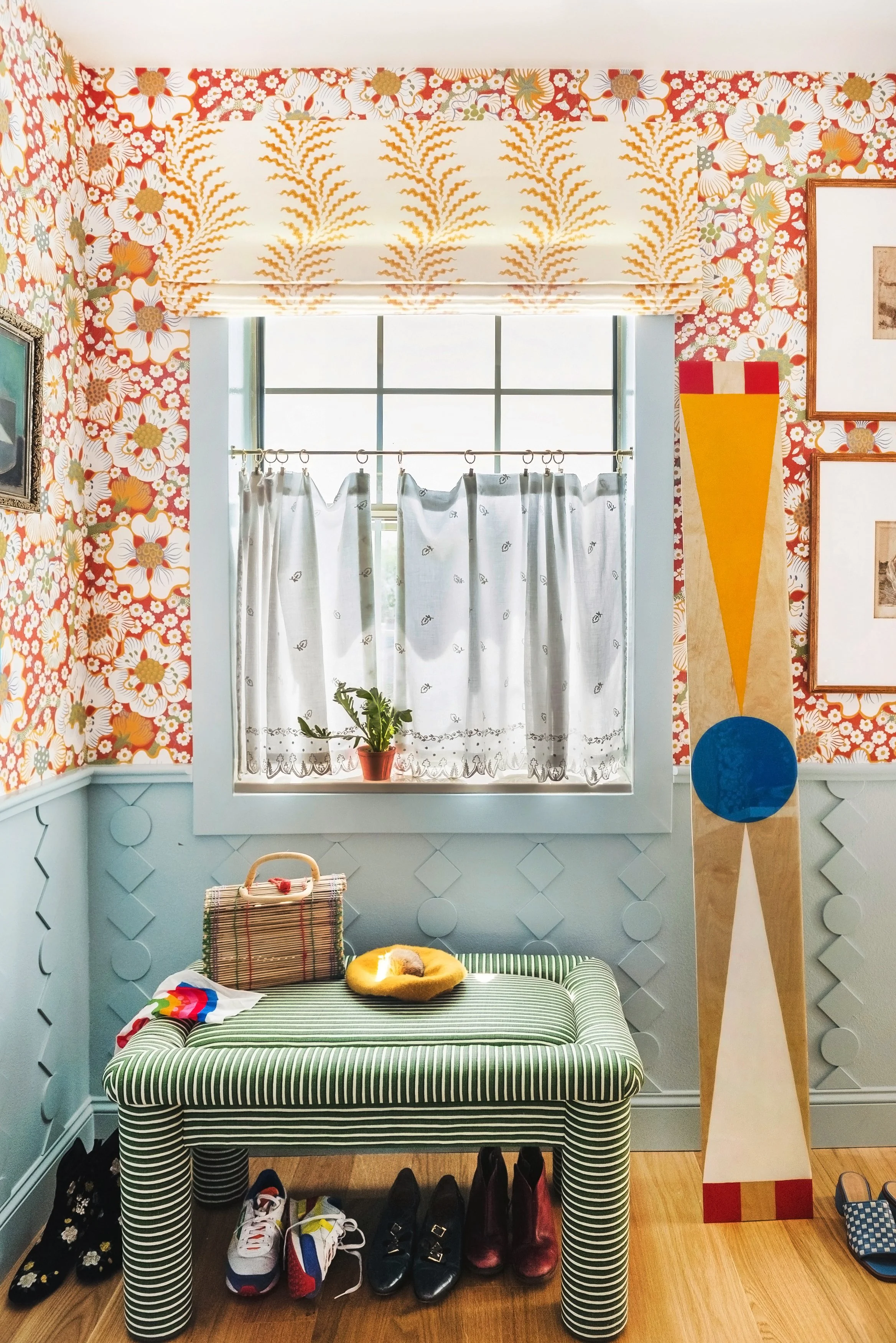 Maximalists Colorful Bathroom