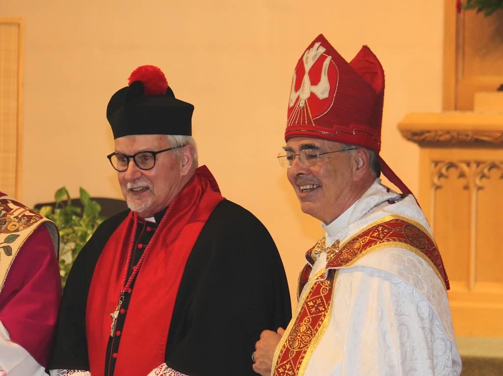 The Rev. Canon Samuel Lundy and the Right. Rev. Douglas Marlow