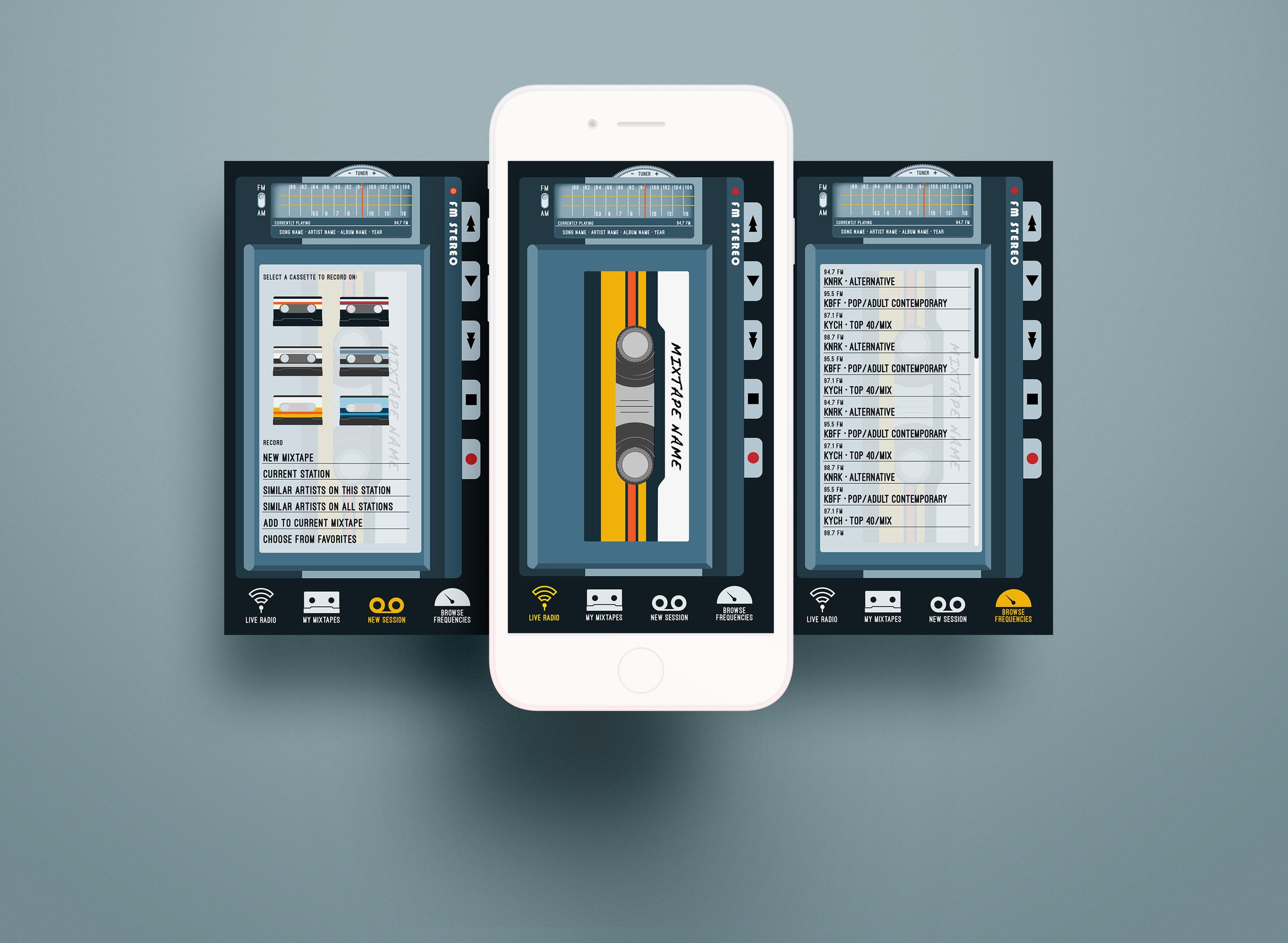 FM Stereo Mixtape App