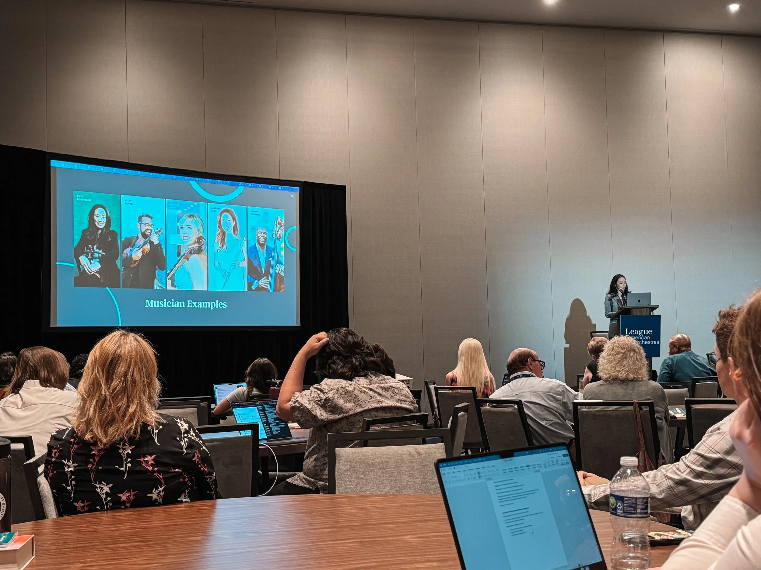 Evin Blomberg League of American Orchestras Conference Presentation