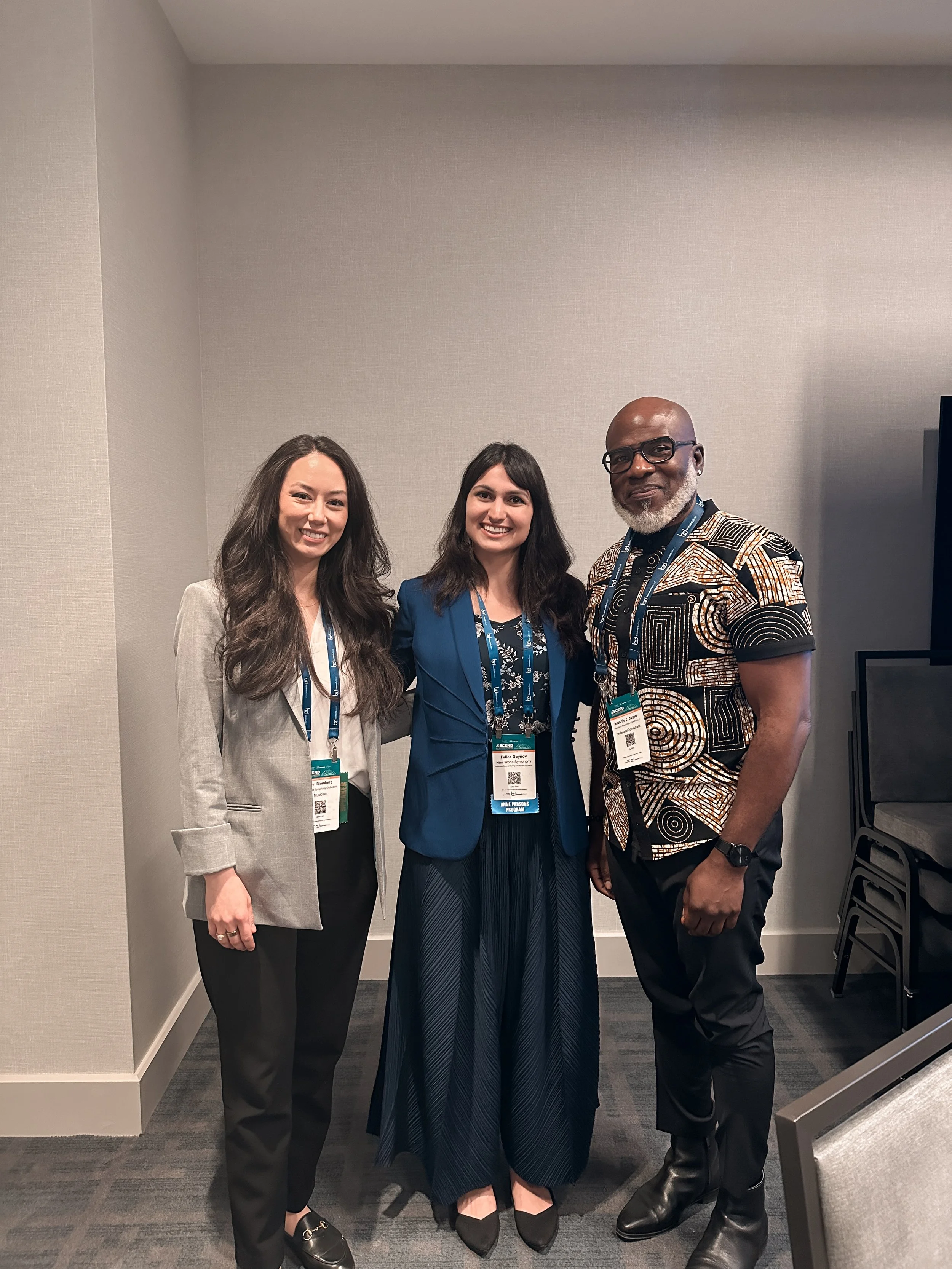 Evin Blomberg League of American Orchestras conference panel