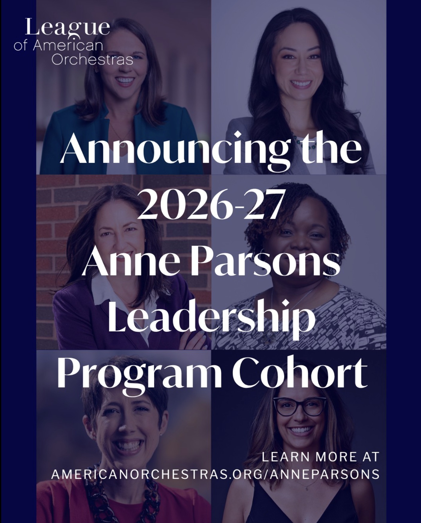 Anne Parsons Leadership Program 2026-27 Cohort