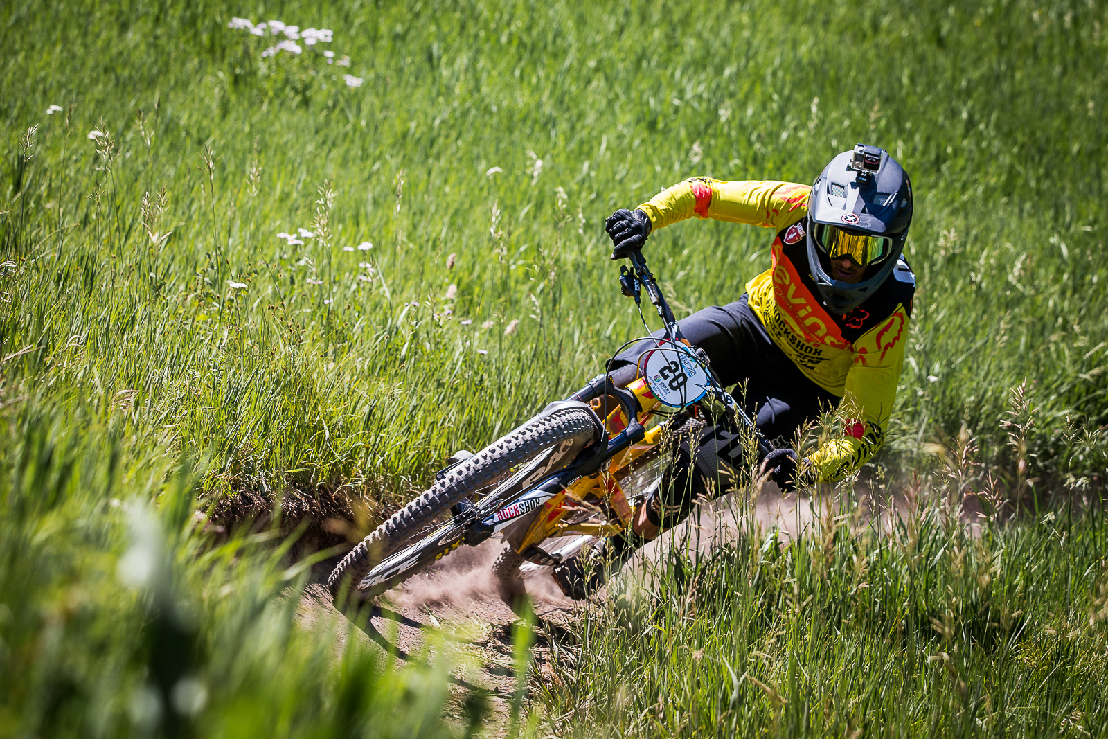Damien Oton following through at Aspen EWS.