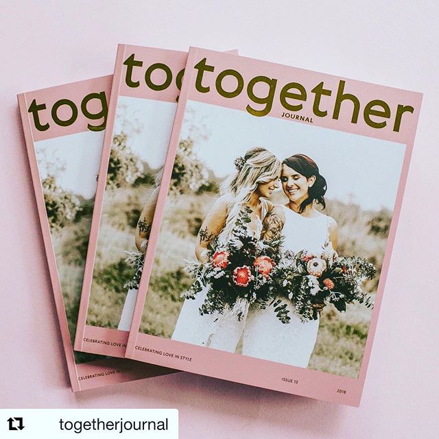 Choosing a gorgeous magazine cover that reflects LOVE over sexual orientation makes me say hell yeah Bravo @togetherjournal 💓