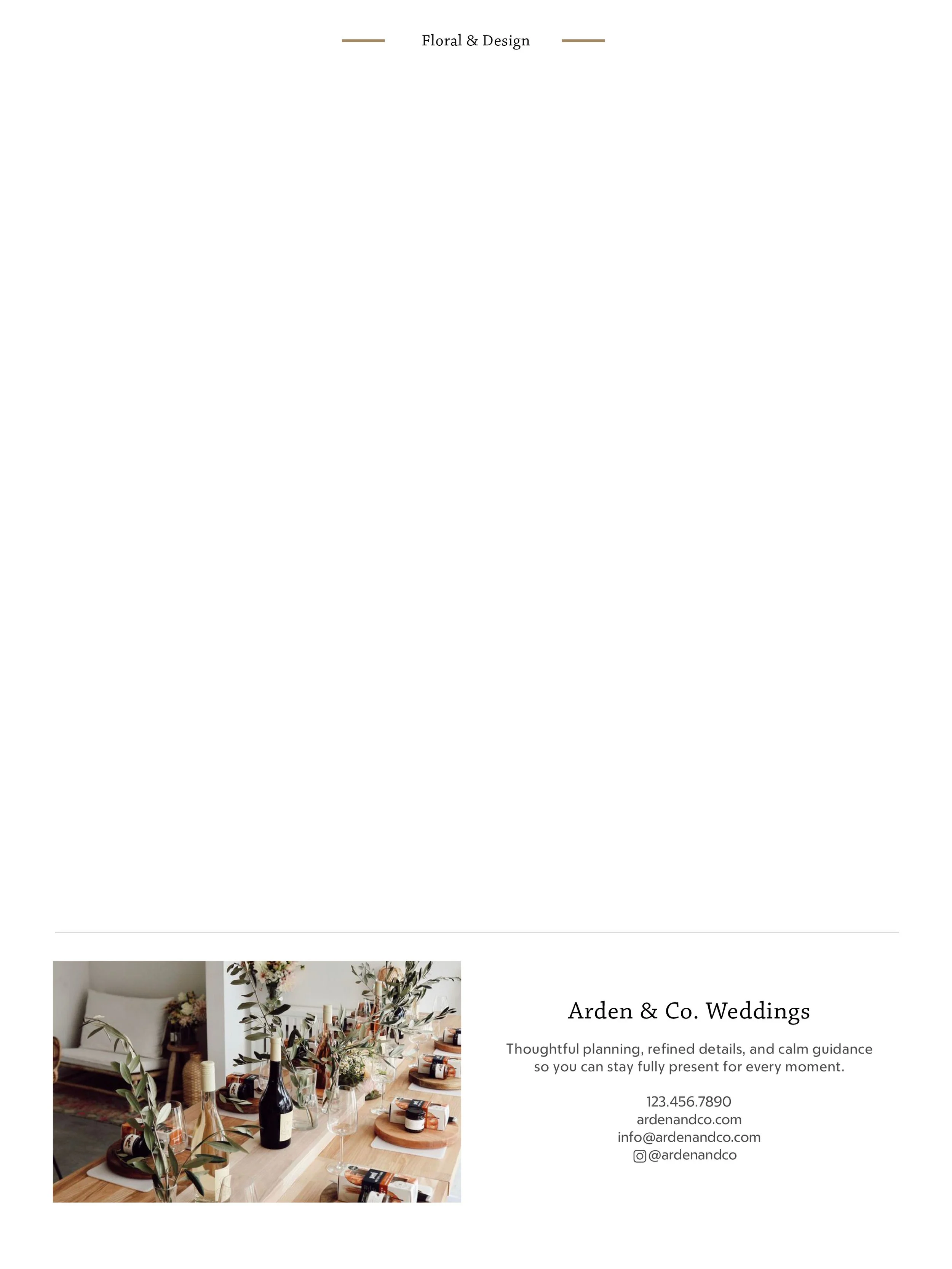 QUARTER PAGE AD — 5 MONTHLY PAYMENTS EBC