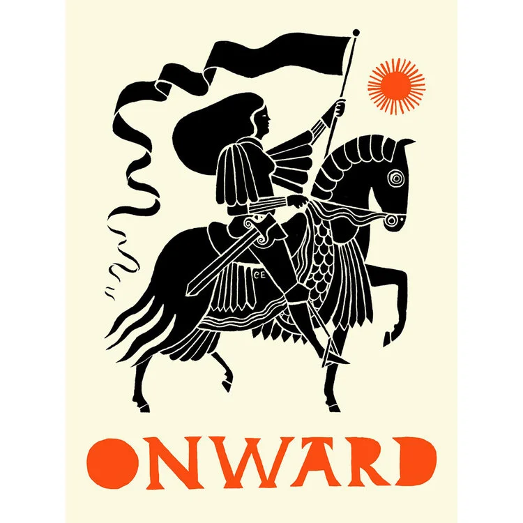 carson ellis poster for le oui