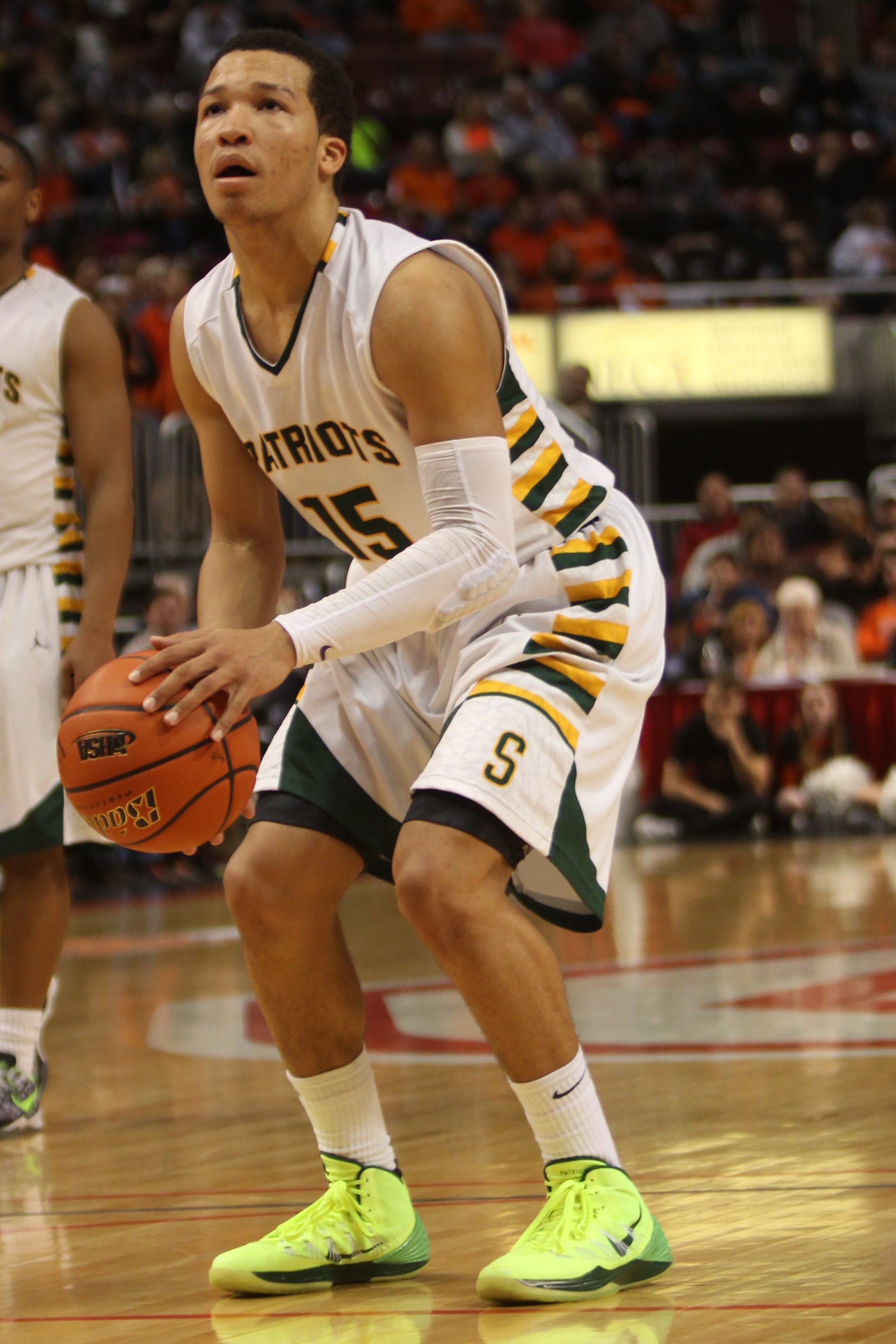 Jalen Brunson at the 2014 IHSA final four
