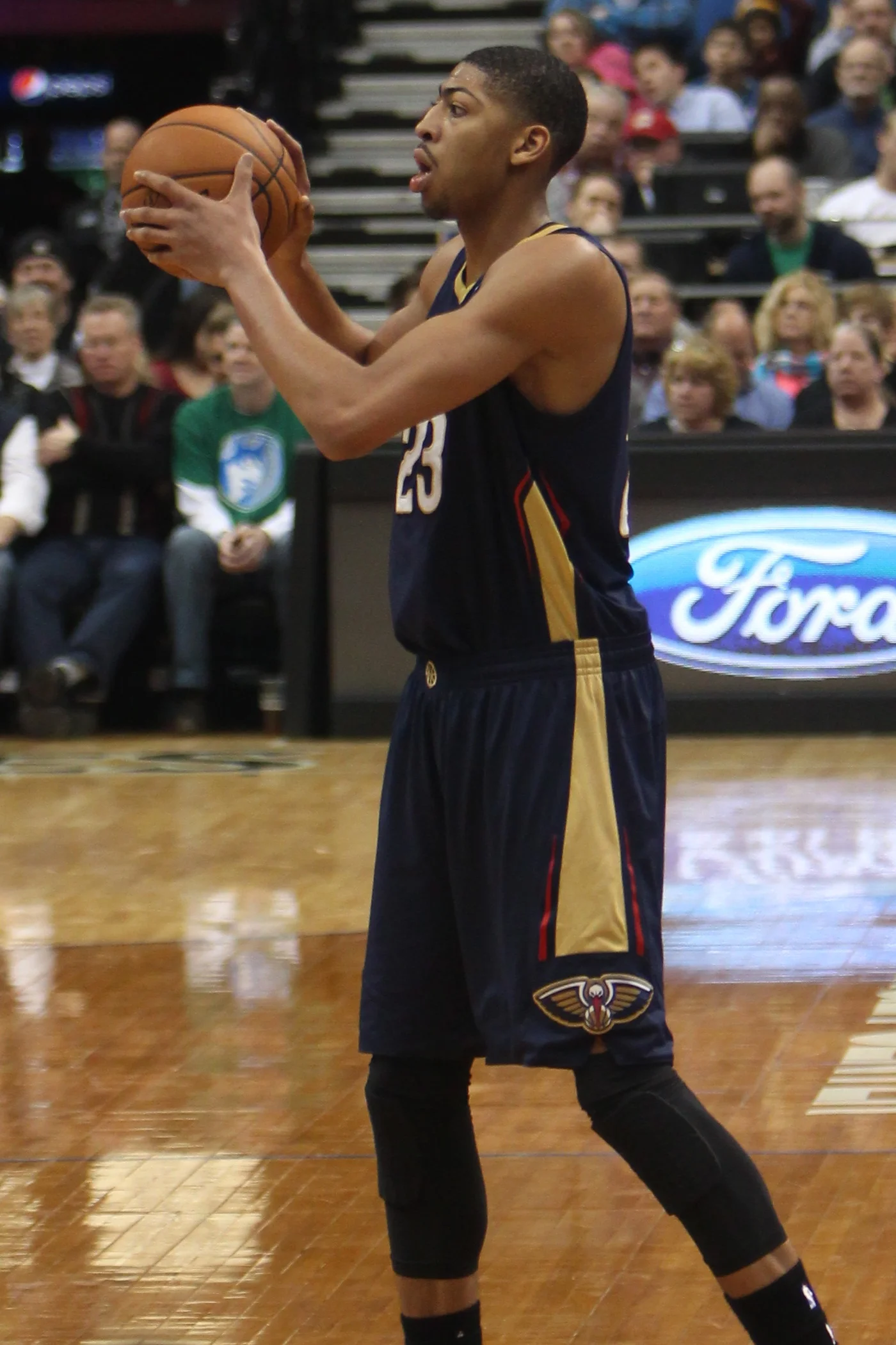 Anthony Davis on New Year's Day 2014