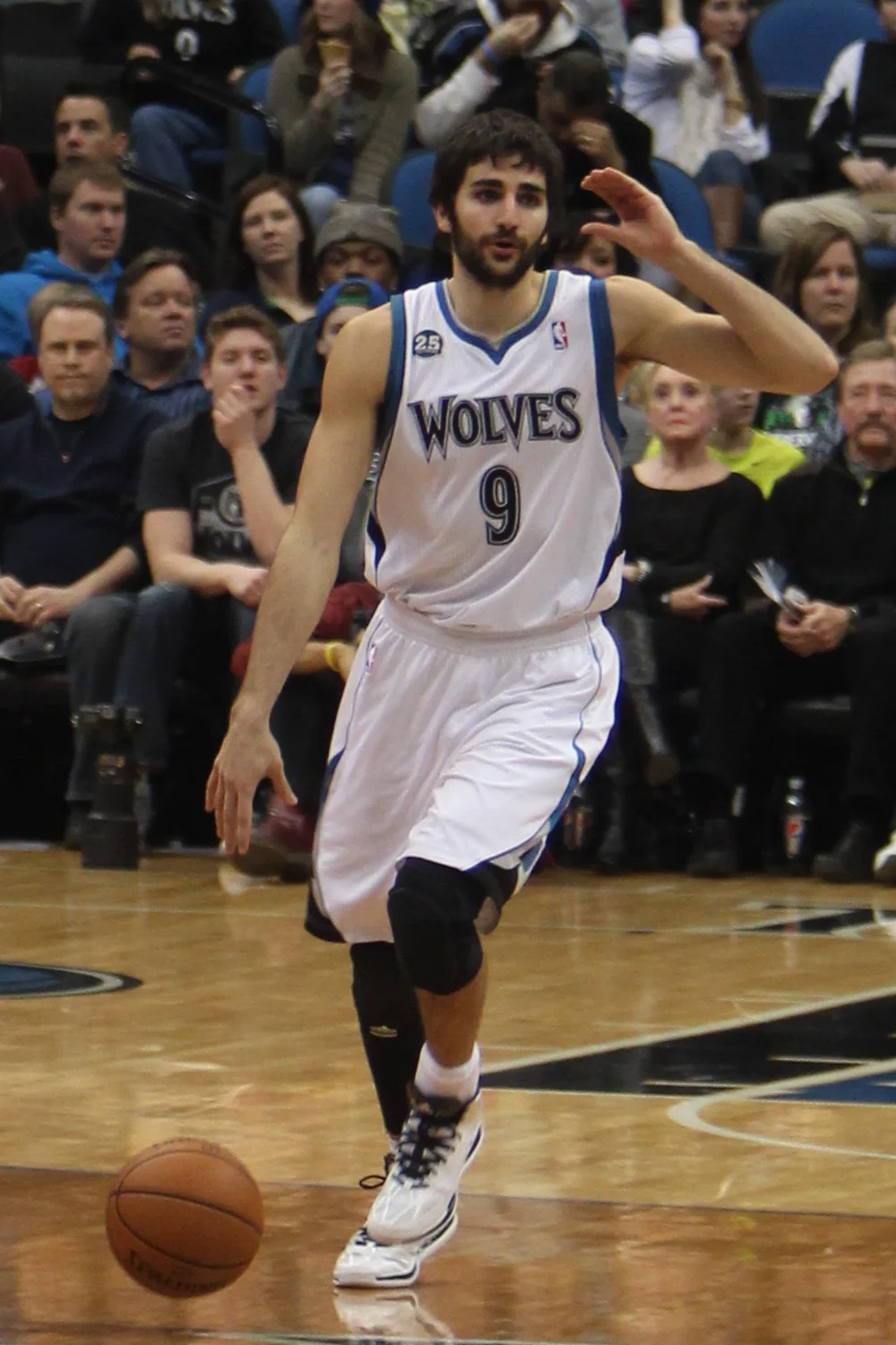 Ricky Rubio on New Year's Day 2014