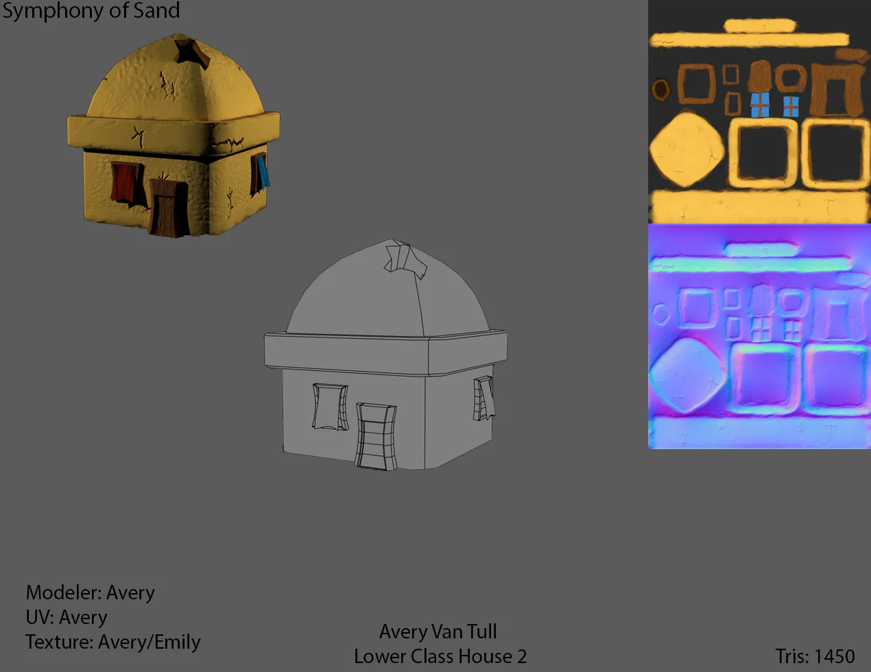 Lower Class House: Symphony of Sand