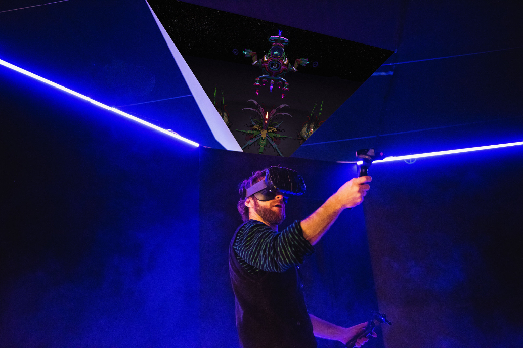 Projection Mapping for Google's Tilt Brush