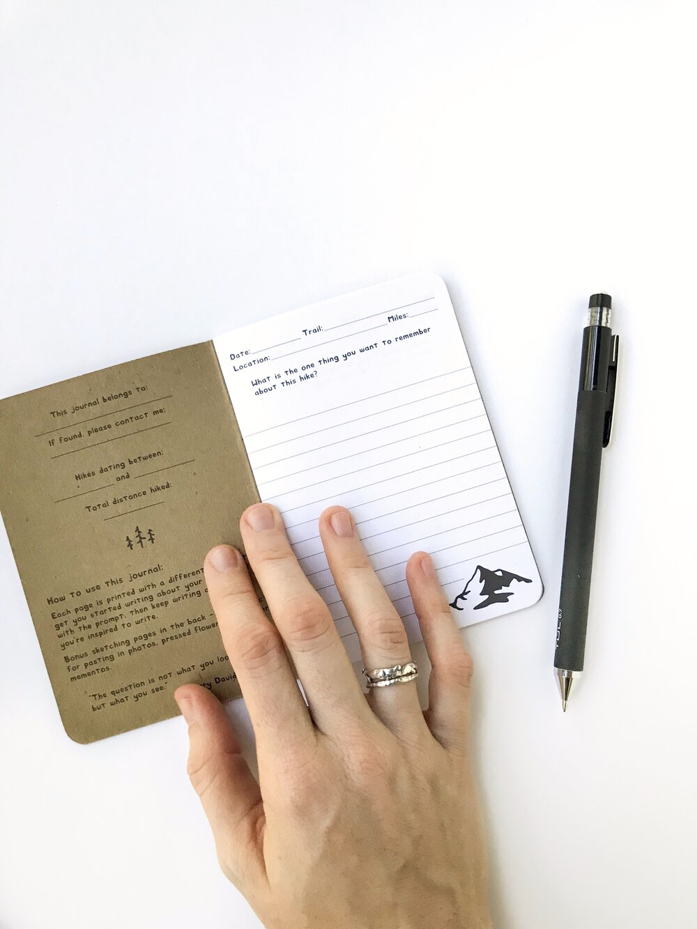  simple journal for taking notes or journaling, simple