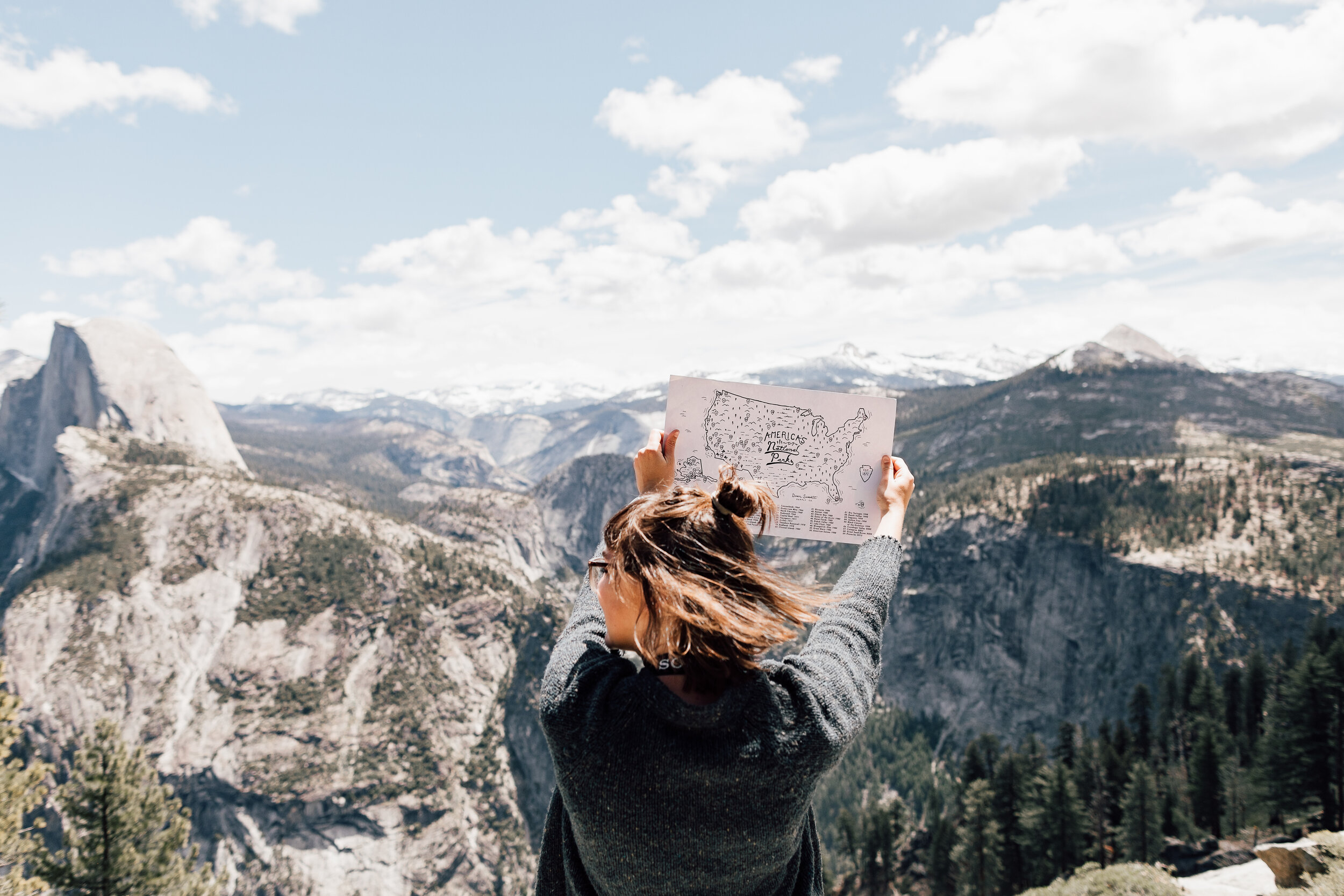 National Parks Checklist Map