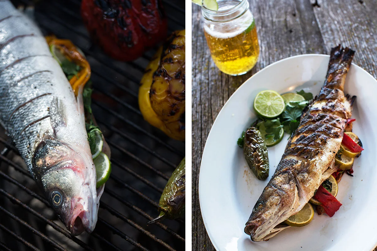 Whole Grilled Fish - Omaha Food Photography