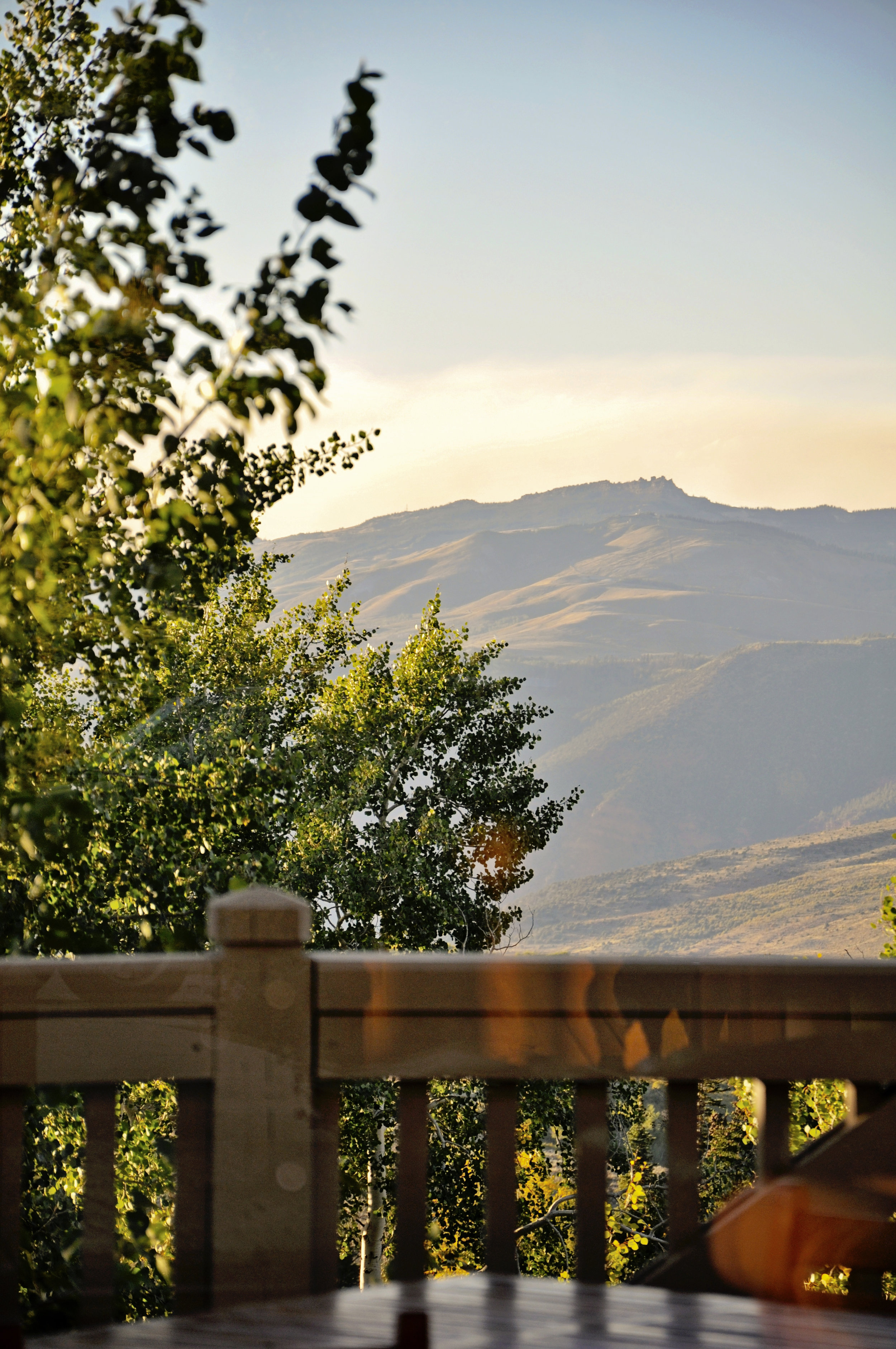 Sunset at the Tips! The Summit Club at Cordillera...9200 feet! 