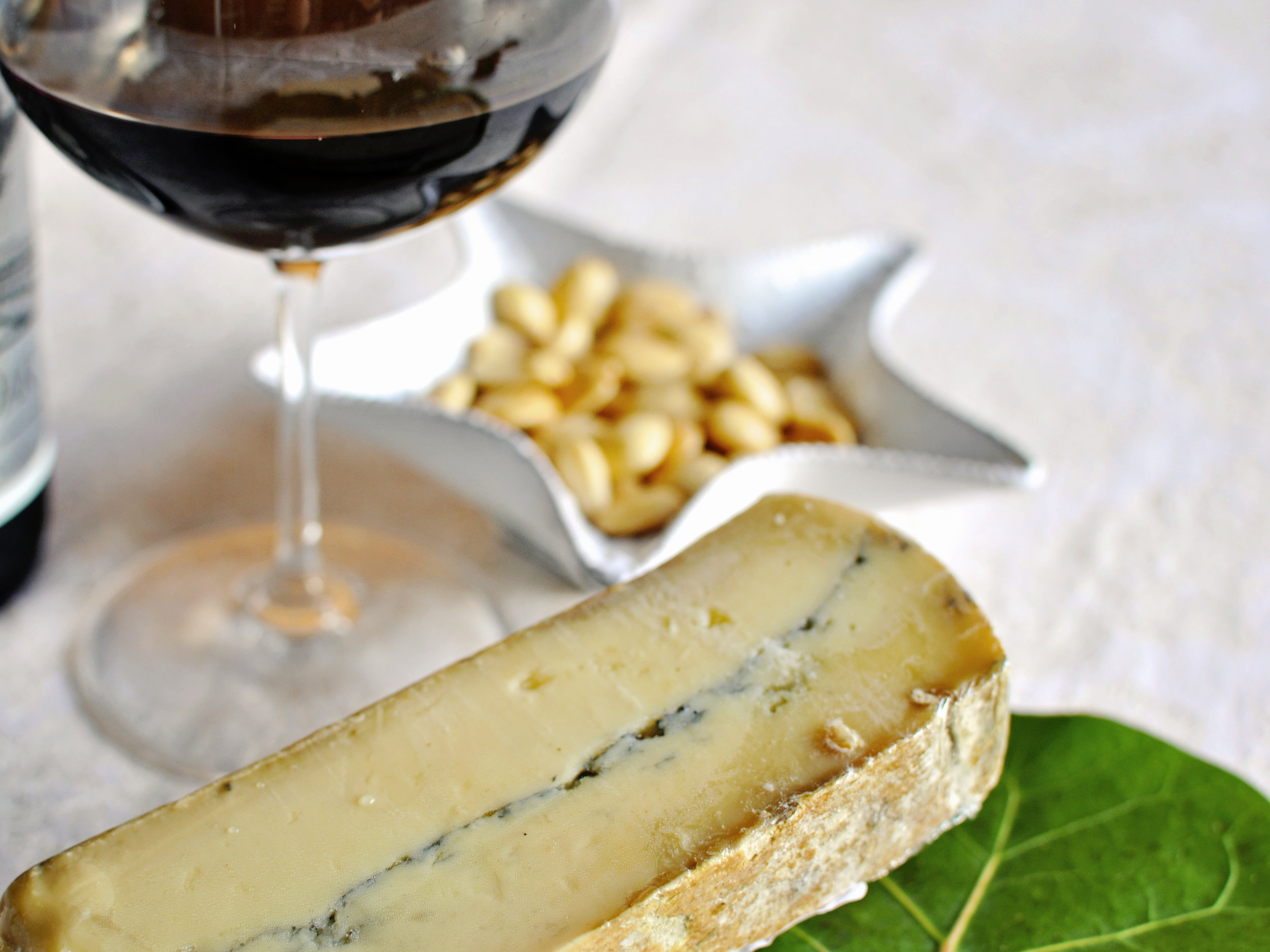 One of My Favorite Pairings ~ Cabernet Sauvignon and Morbier Cheese