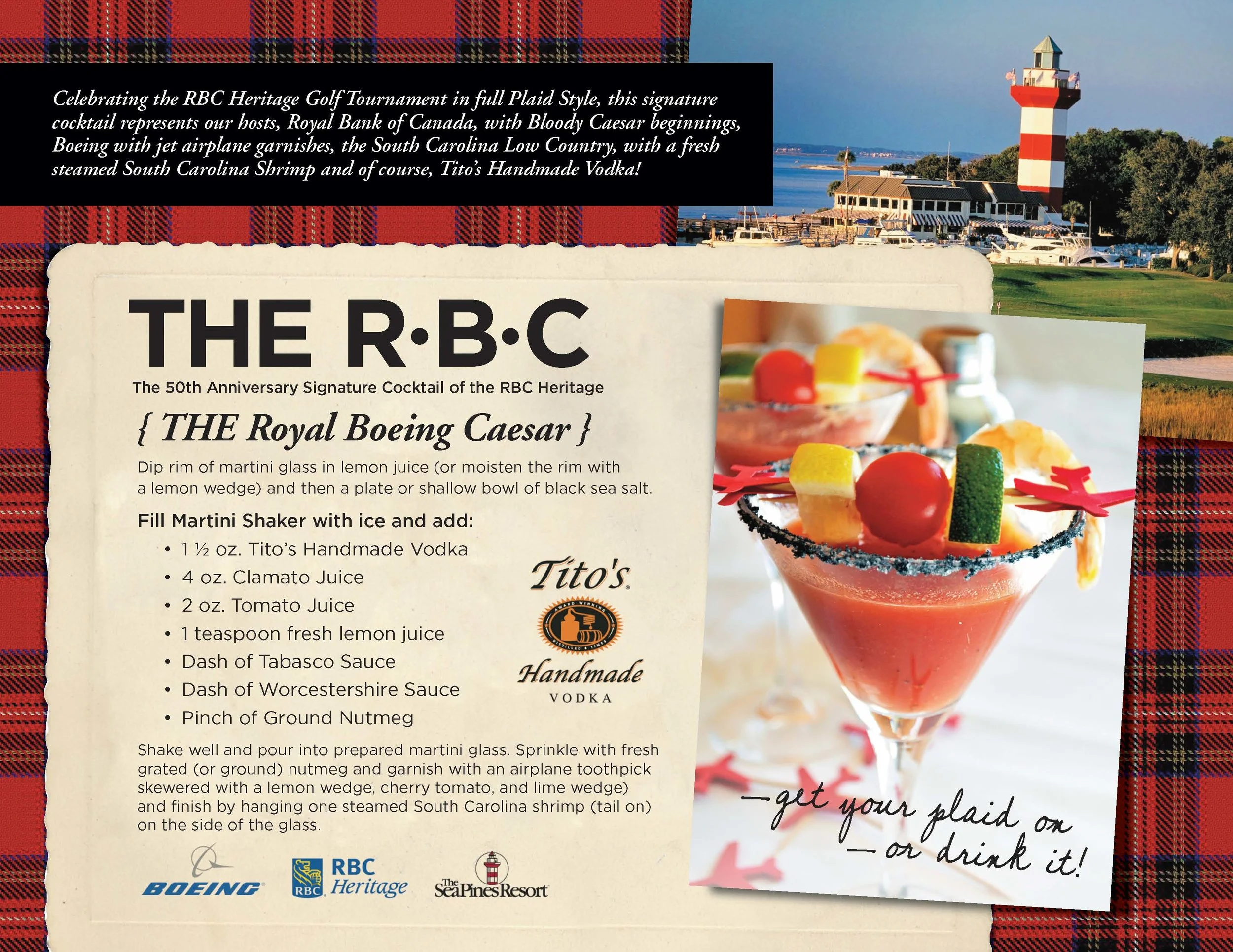 My 50th Anniversary Cocktail Entry. Unfortunately, not selected as the Official 50th Anniversary Drink, but I wanted to share with my #plaidnation since it is Heritage Week! A perfect Heritage Brunch libation, in celebration of #plaidweek! Happy Heritage!