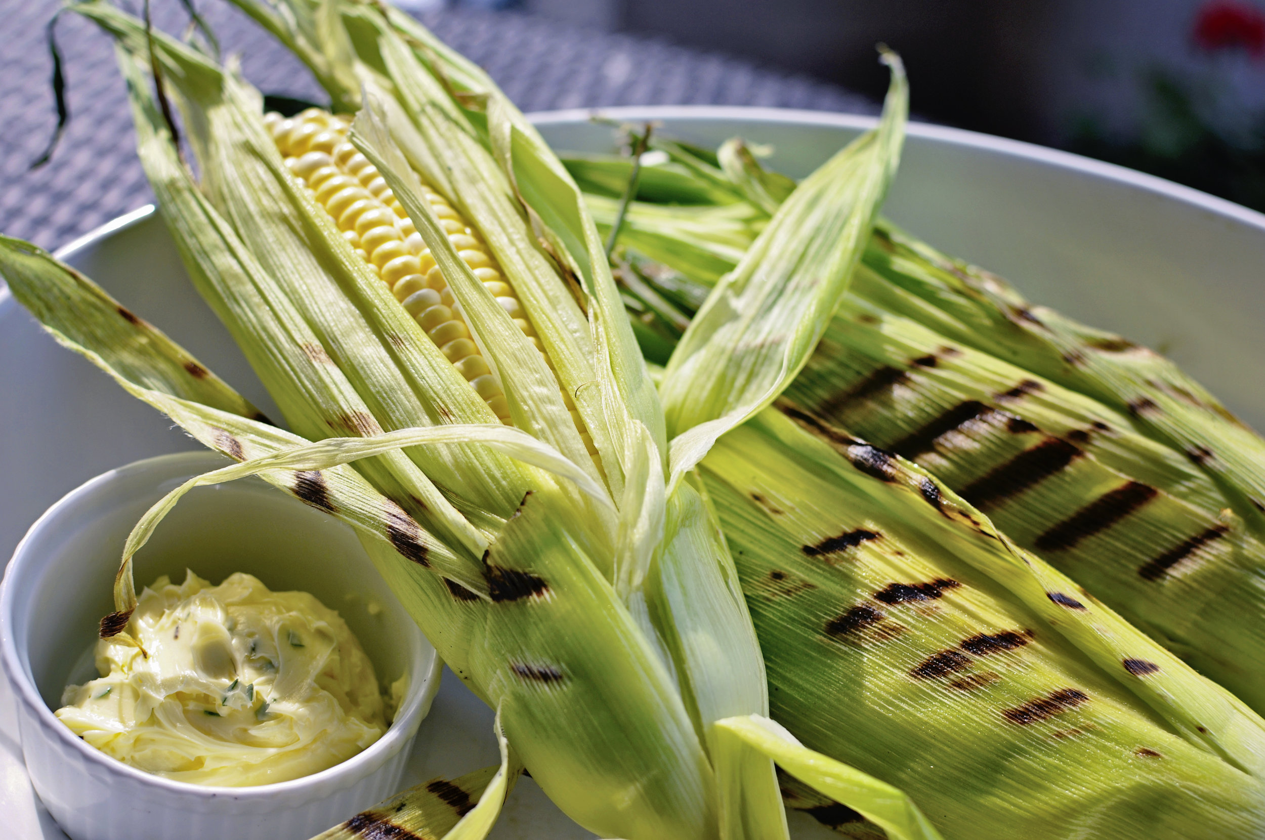 Grilled Corn on the Cob