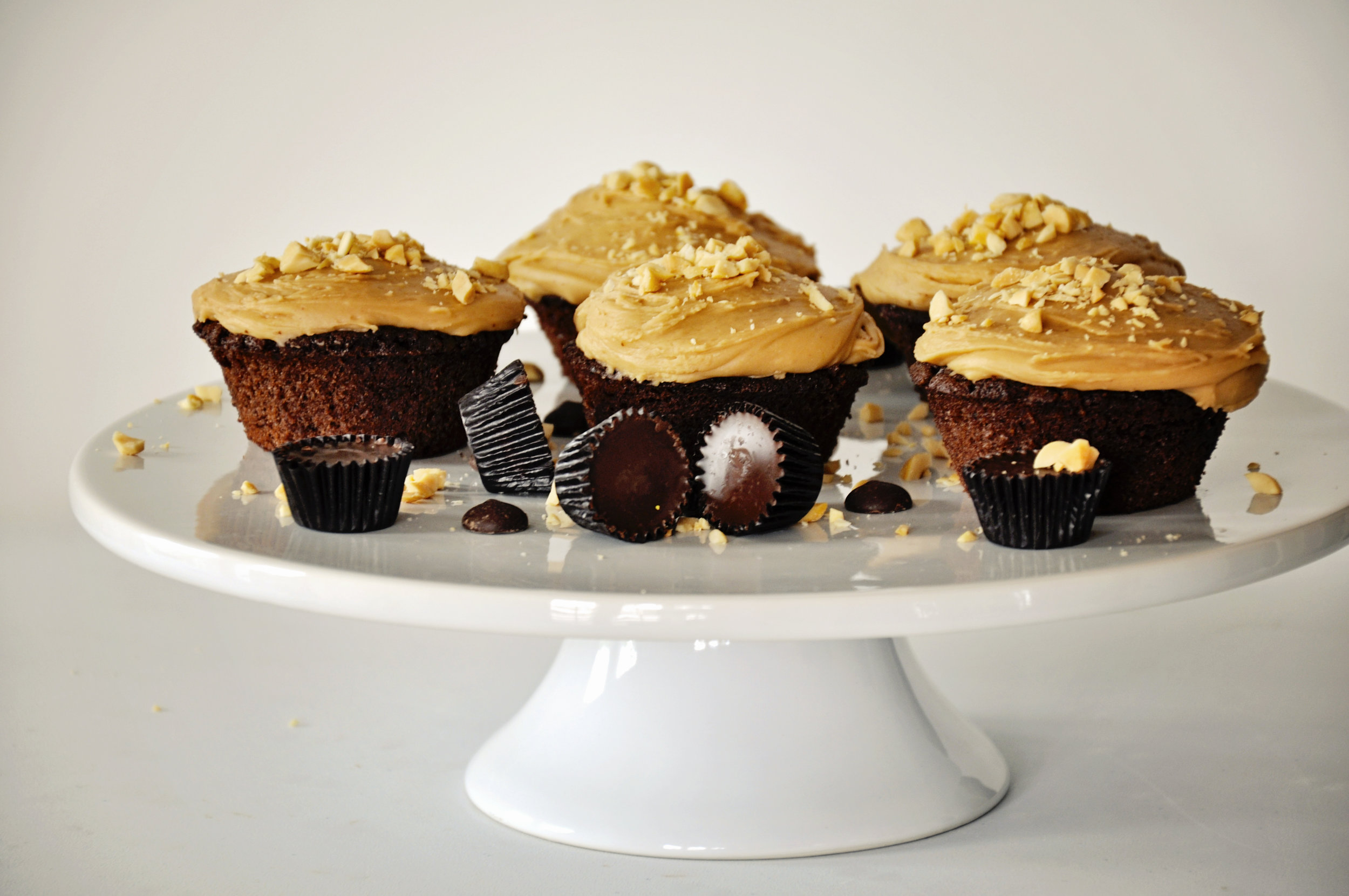 Peanut Butter Cup Cupcakes