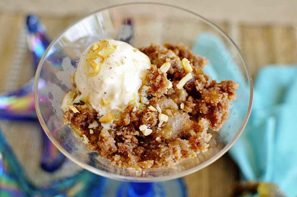 Pear-Ginger Crumble 