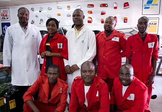Autoworld Kitwe shop team