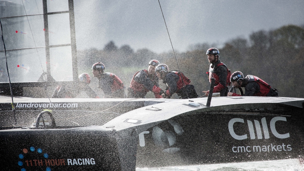 The Landrover BAR boat and racing team
