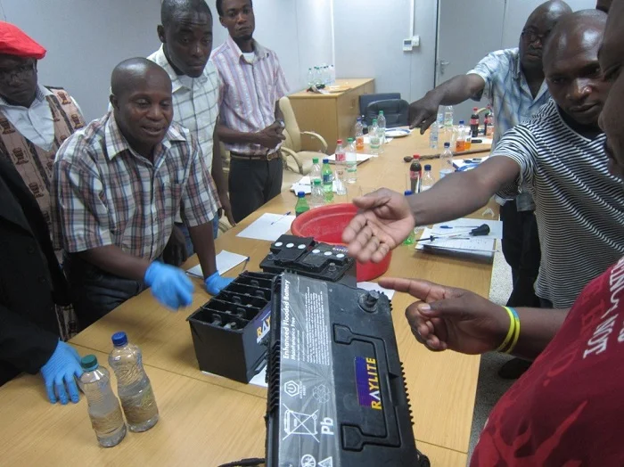 Raylite battery training