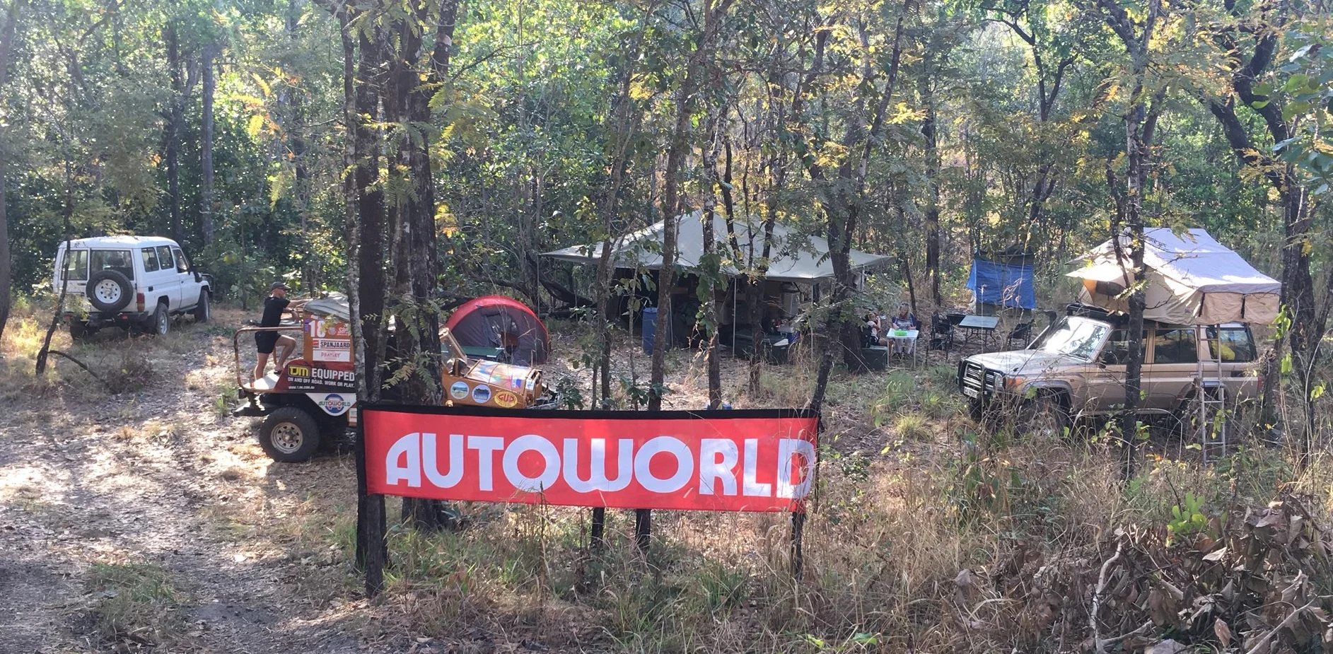 Camp Autoworld at the 2017 Elephant Charge
