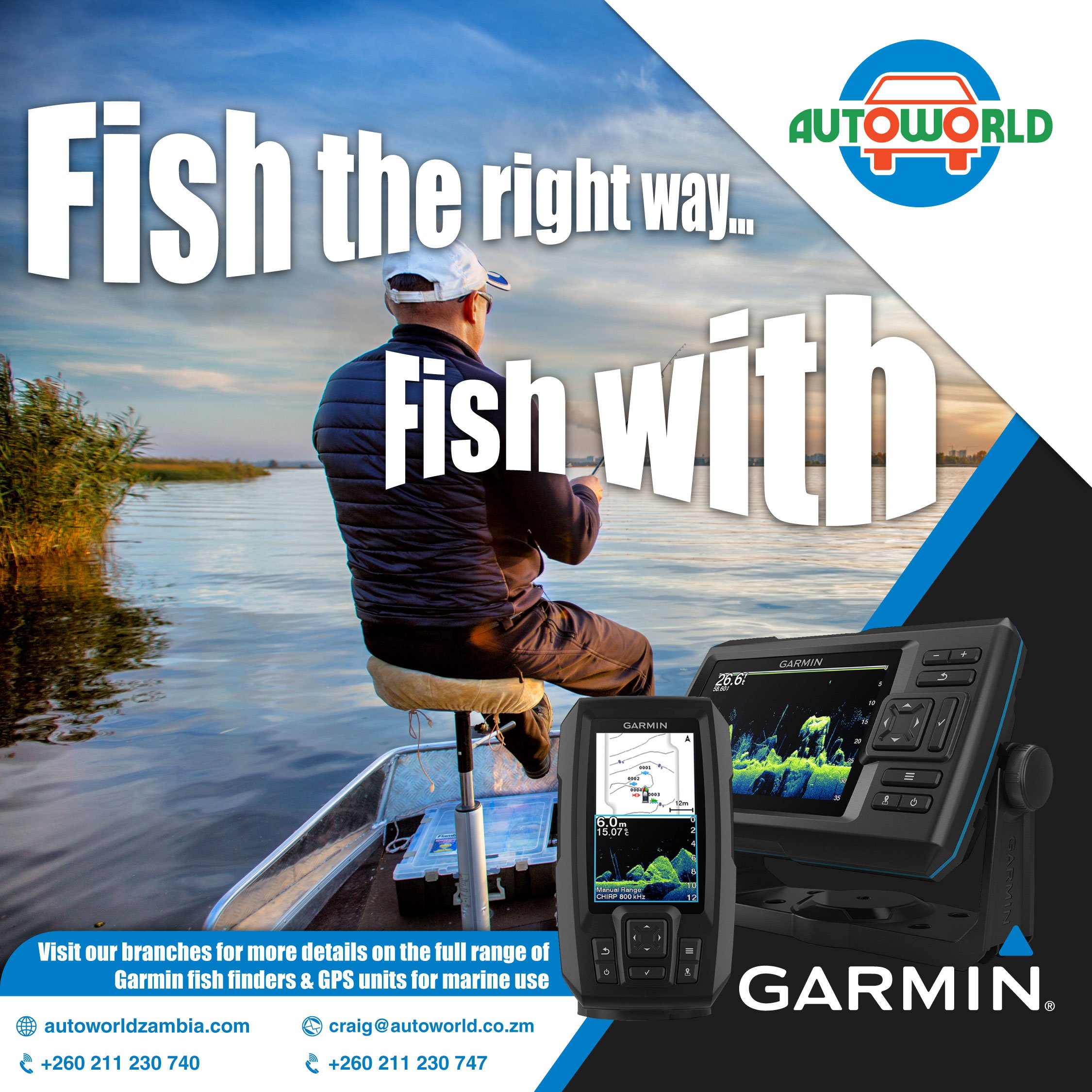 Garmin Fish Finders & GPS: — Autoworld