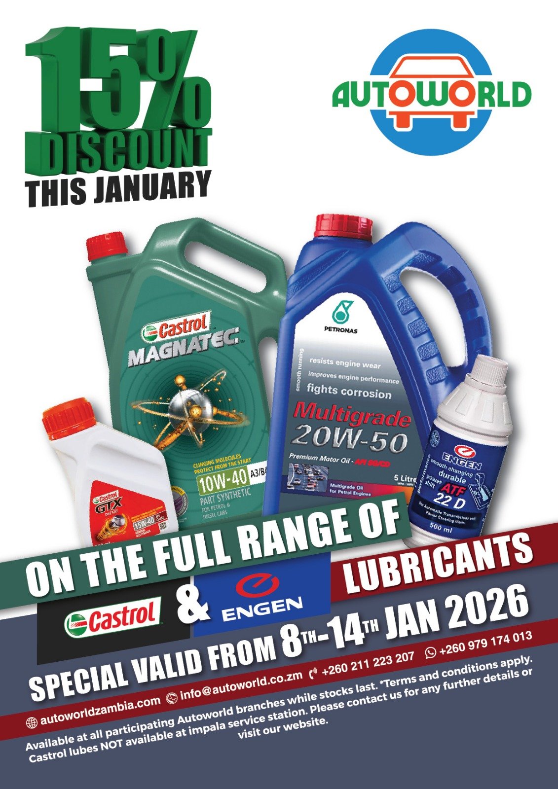 2026, Lubricants special