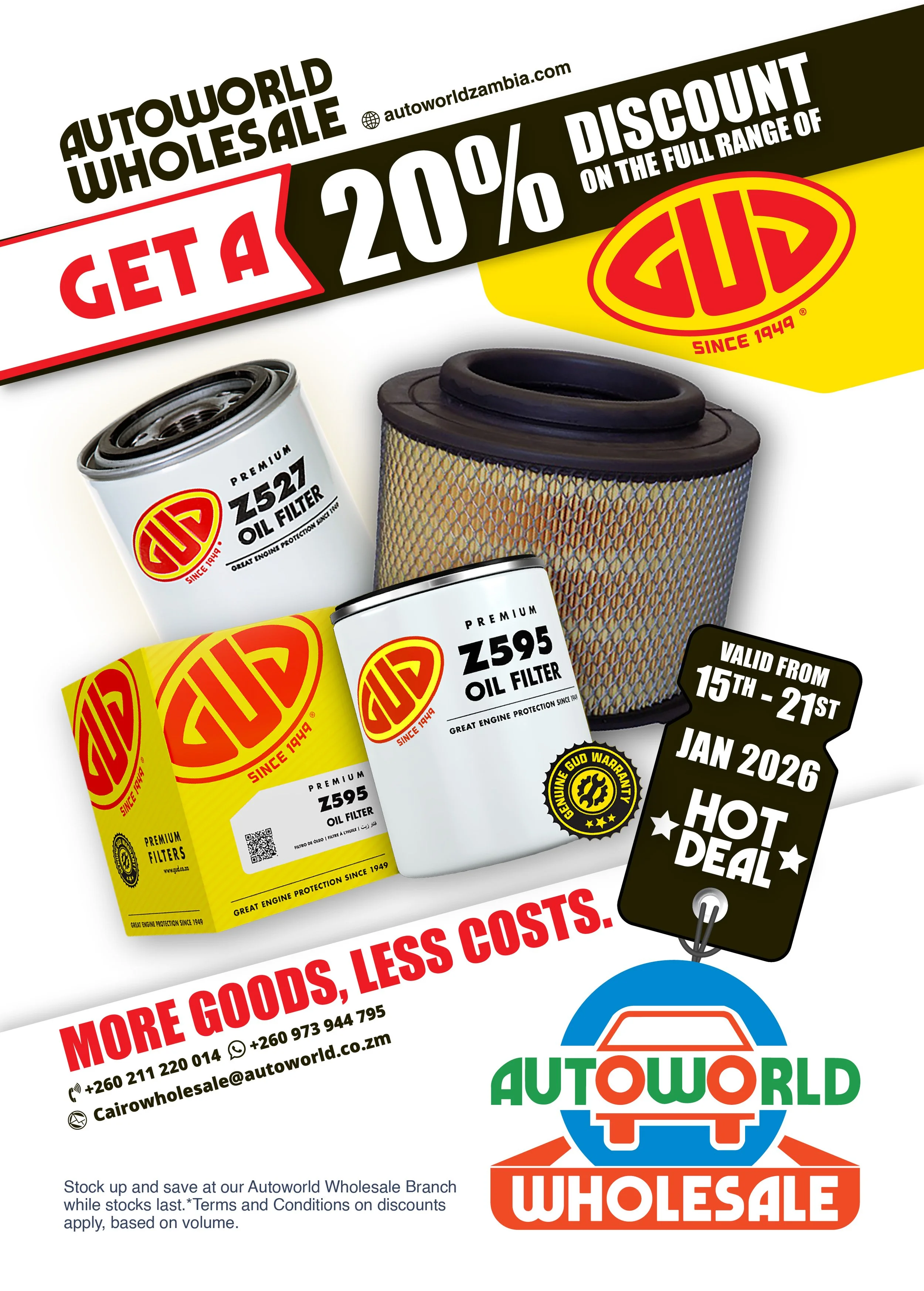 2026, January Filters special