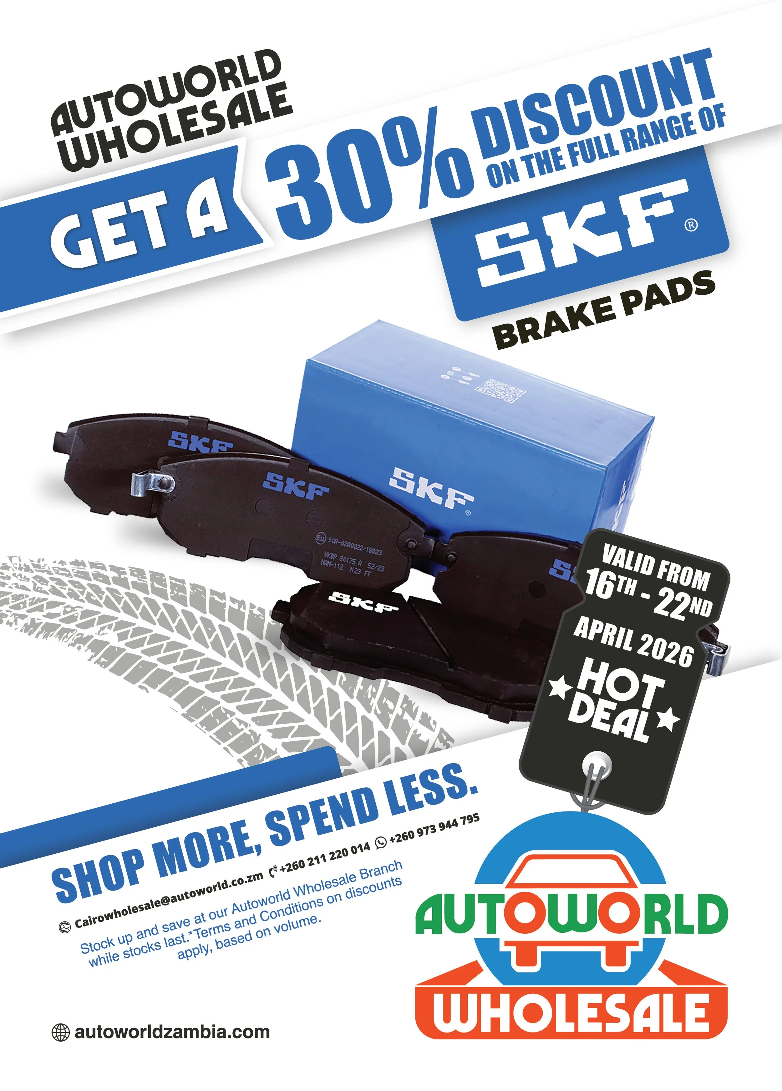 April skf wholesale special